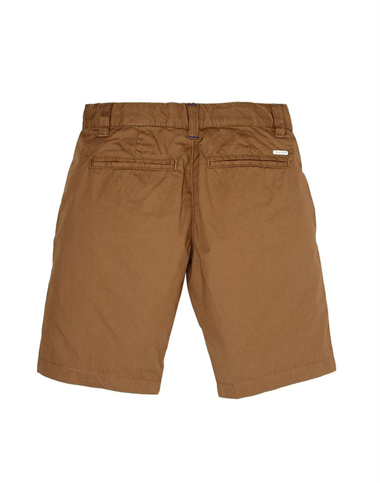 Indian Terrain Boys Casual Wear Solid Shorts